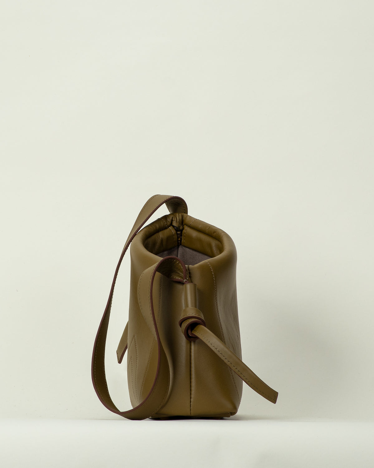 K Shoulder Bag in Clay Moss